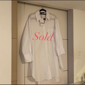 Oversized Poplin Shirt/Dress